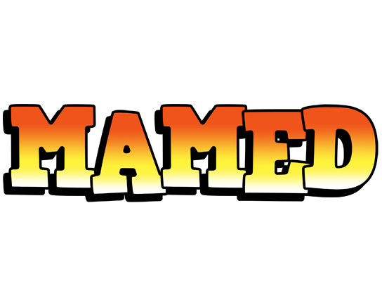 Mamed sunset logo