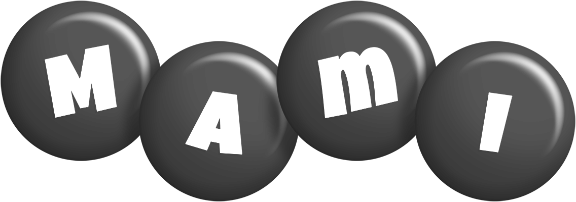 Mami candy-black logo