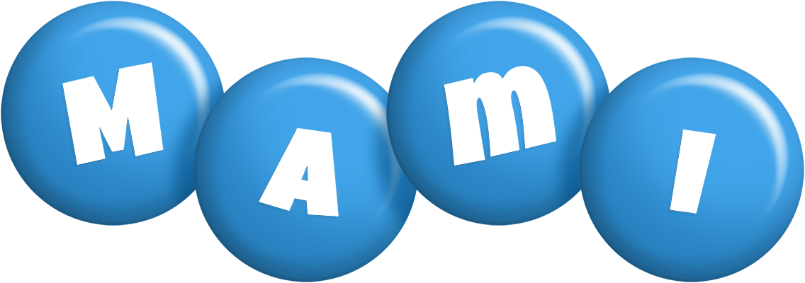 Mami candy-blue logo