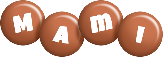 Mami candy-brown logo