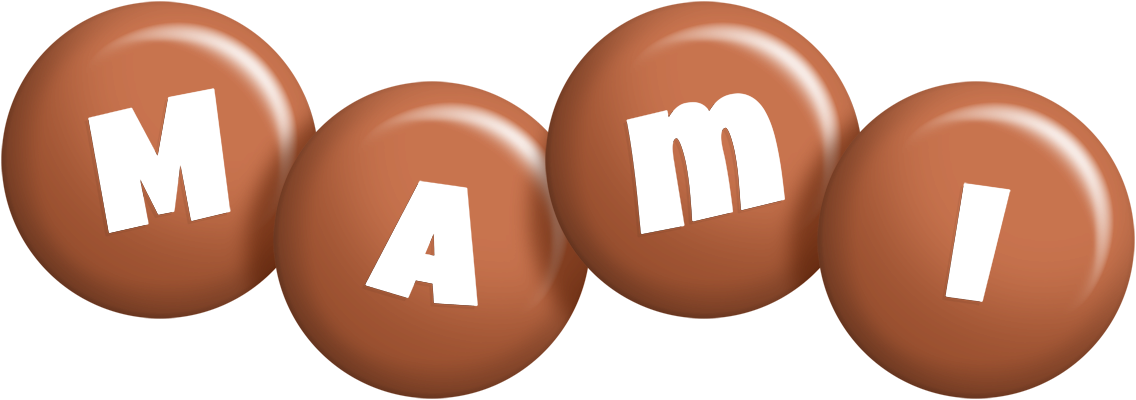 Mami candy-brown logo