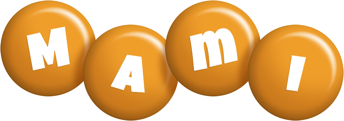 Mami candy-orange logo