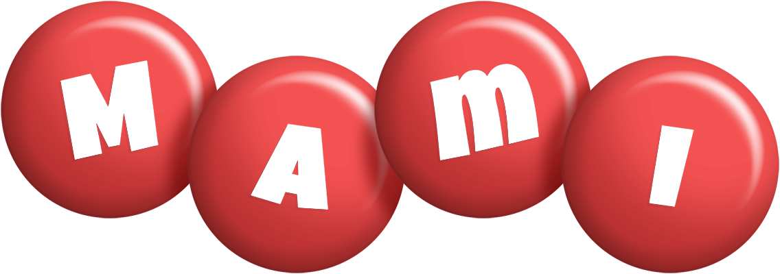 Mami candy-red logo