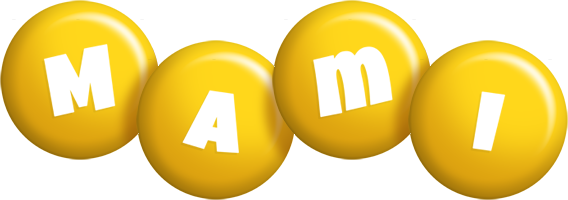 Mami candy-yellow logo