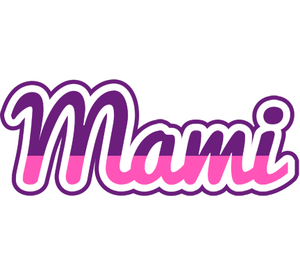 Mami cheerful logo
