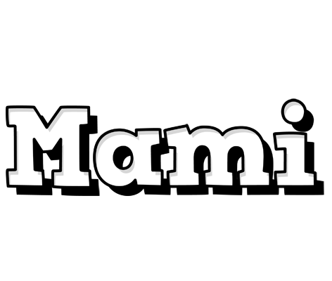Mami snowing logo