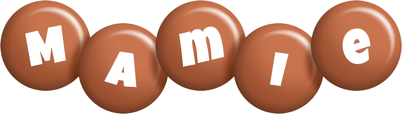 Mamie candy-brown logo