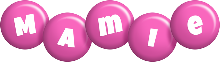 Mamie candy-pink logo