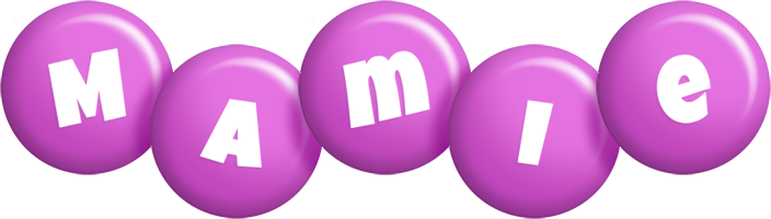 Mamie candy-purple logo