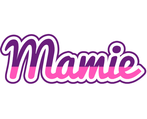 Mamie cheerful logo