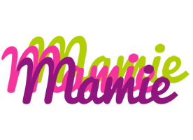 Mamie flowers logo