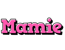 Mamie girlish logo