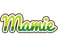 Mamie golfing logo