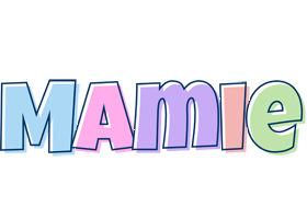 Mamie pastel logo