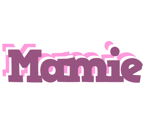 Mamie relaxing logo