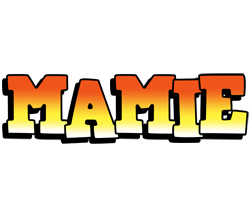 Mamie sunset logo