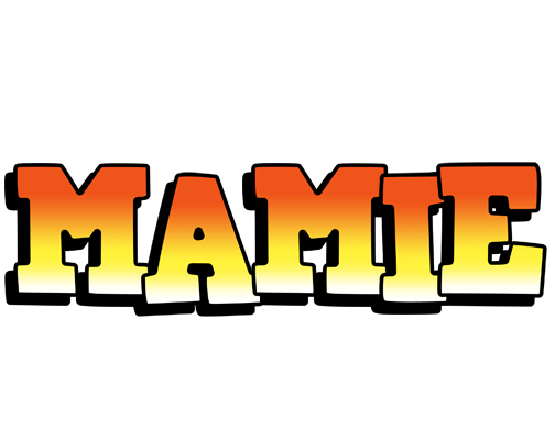 Mamie sunset logo