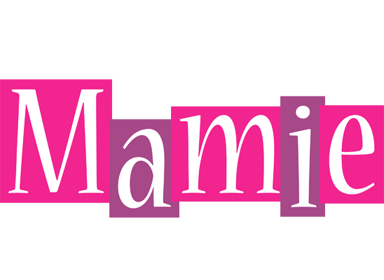 Mamie whine logo