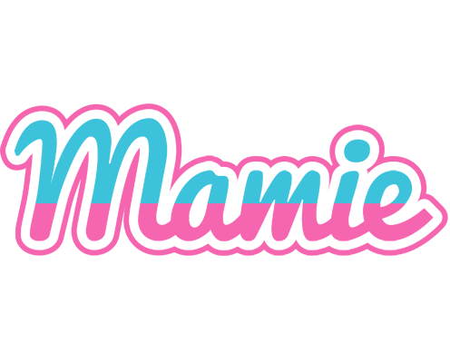 Mamie woman logo