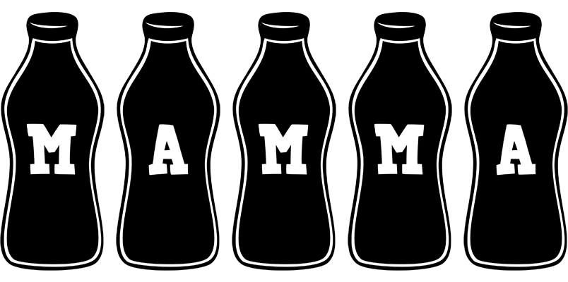 Mamma bottle logo
