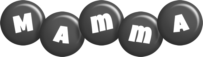 Mamma candy-black logo