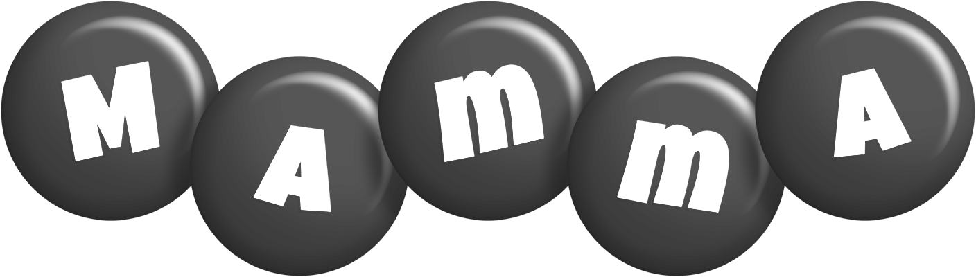 Mamma candy-black logo