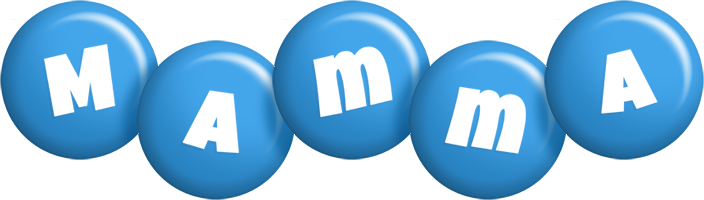Mamma candy-blue logo