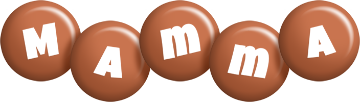 Mamma candy-brown logo