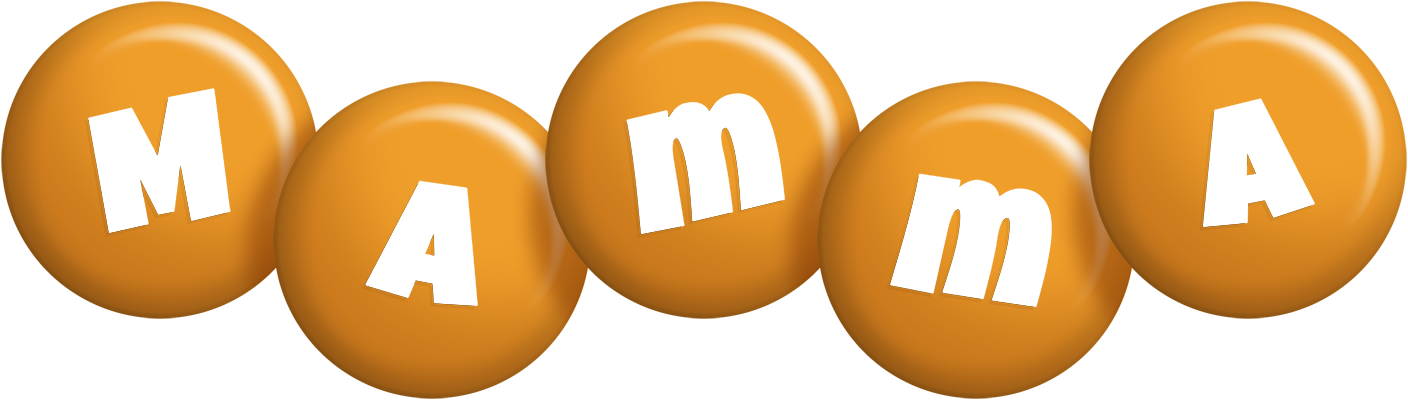 Mamma candy-orange logo