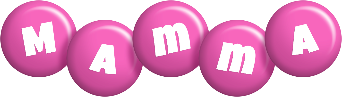 Mamma candy-pink logo