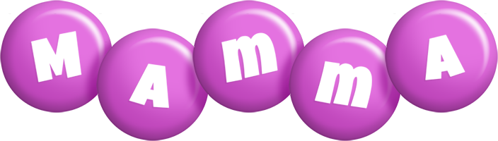 Mamma candy-purple logo