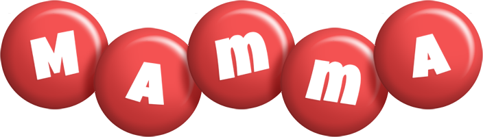 Mamma candy-red logo