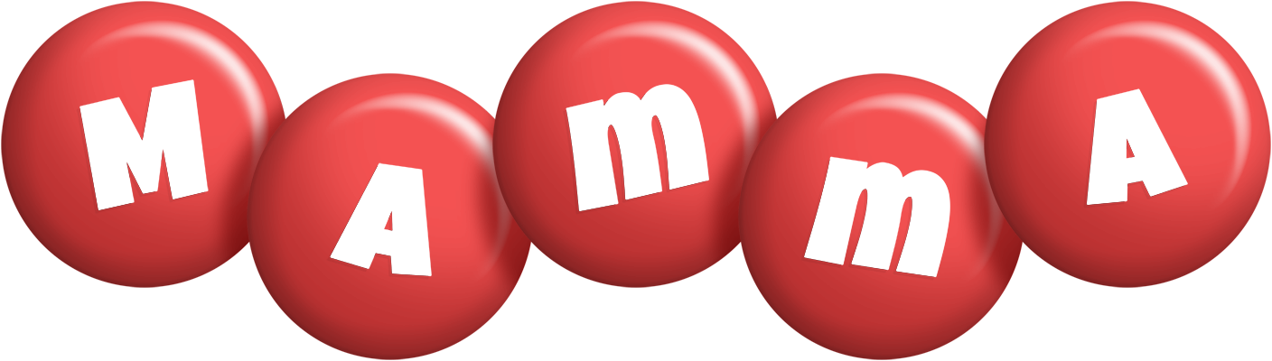 Mamma candy-red logo
