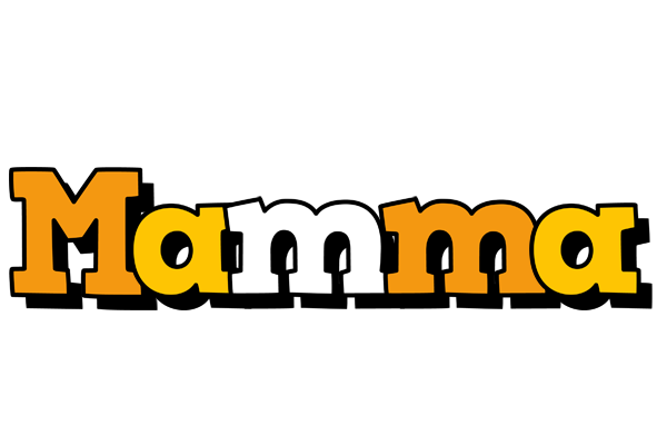 Mamma cartoon logo