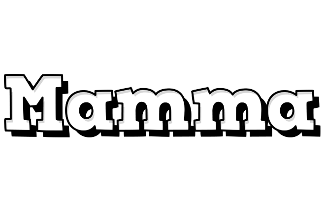 Mamma snowing logo