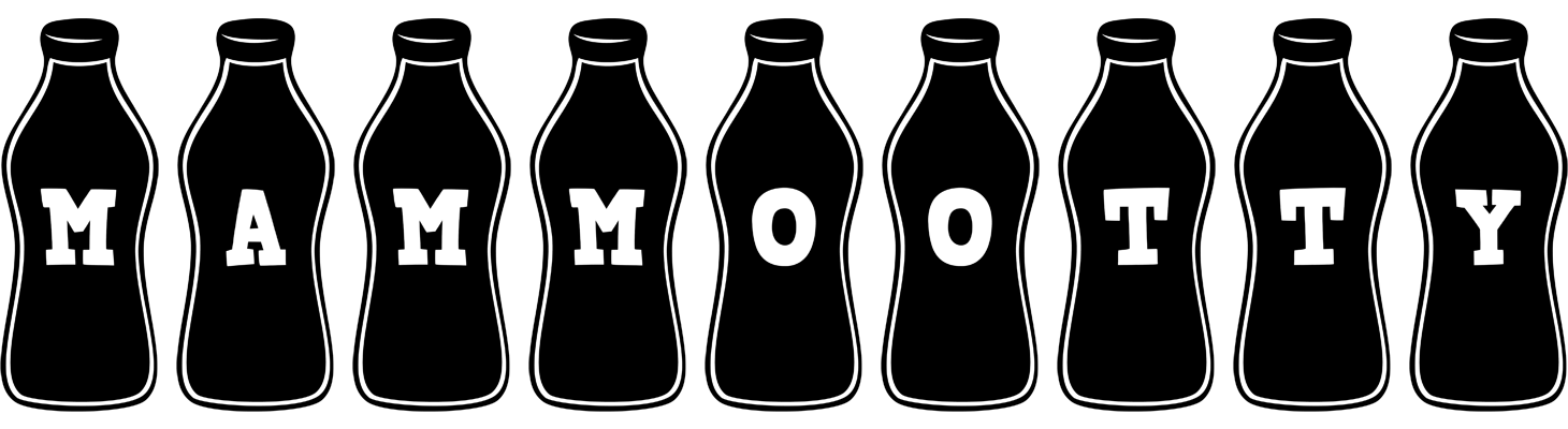 Mammootty bottle logo