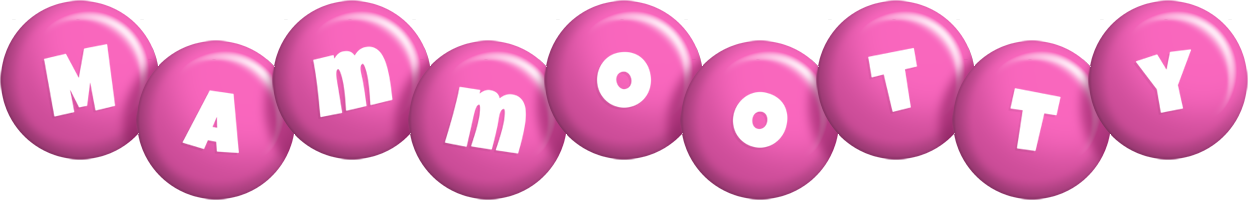 Mammootty candy-pink logo