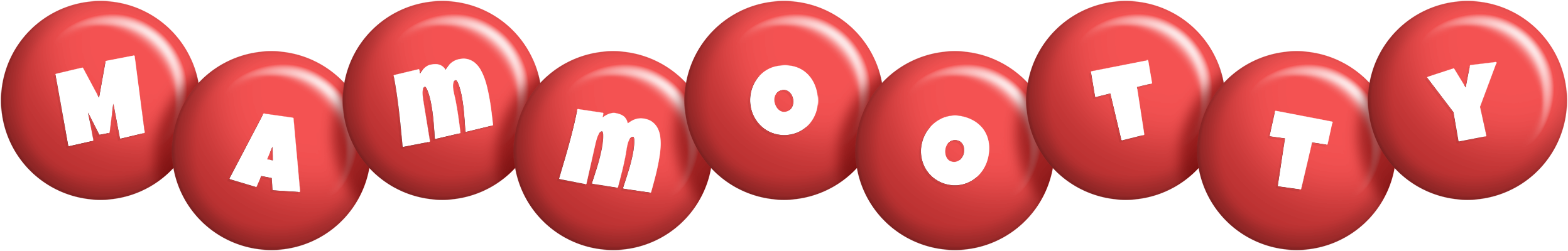 Mammootty candy-red logo