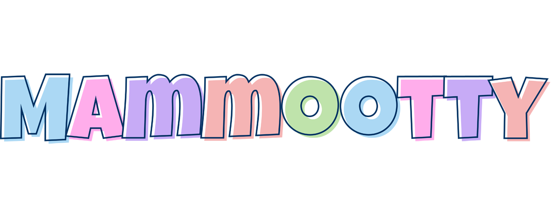 Mammootty pastel logo