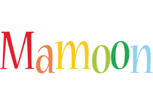 Mamoon birthday logo