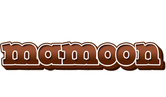 Mamoon brownie logo