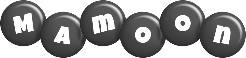 Mamoon candy-black logo