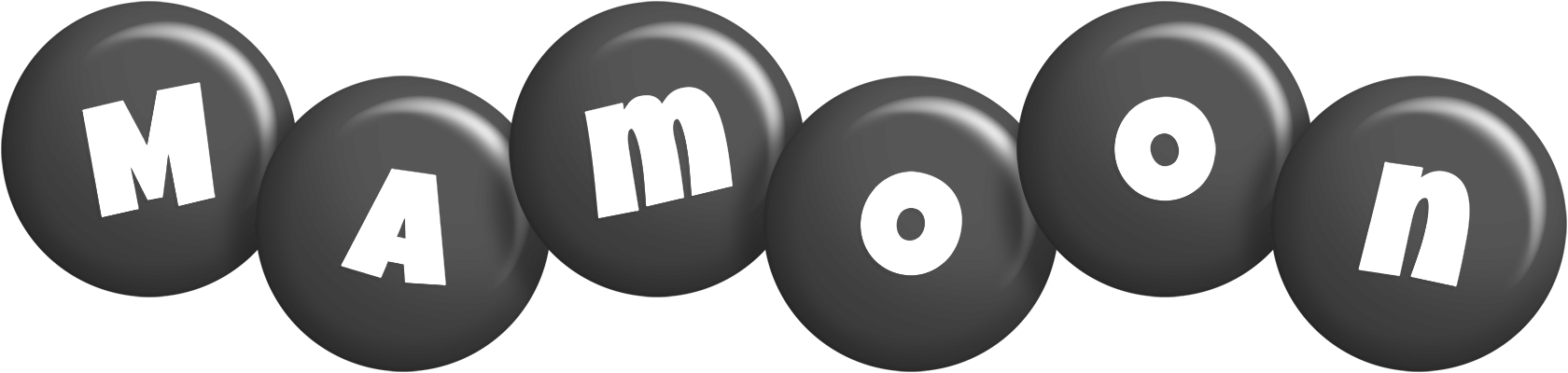 Mamoon candy-black logo