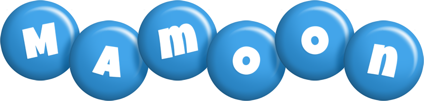 Mamoon candy-blue logo