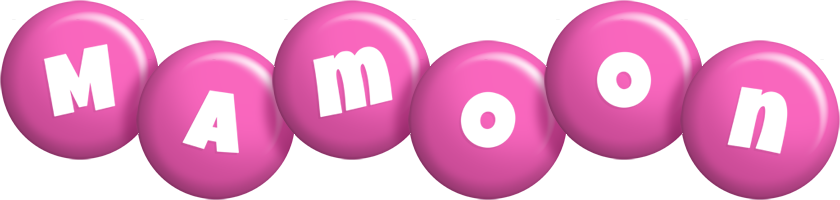 Mamoon candy-pink logo