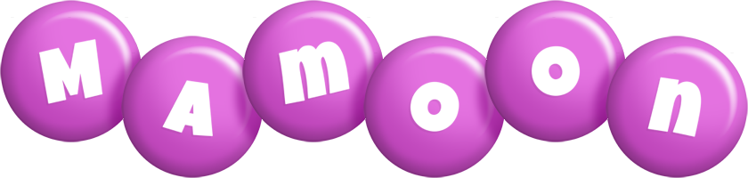 Mamoon candy-purple logo