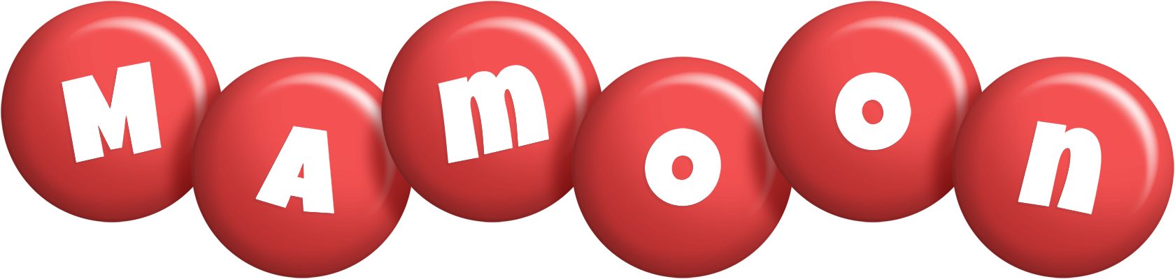 Mamoon candy-red logo