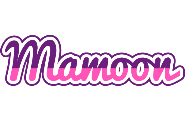 Mamoon cheerful logo