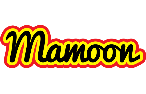 Mamoon flaming logo