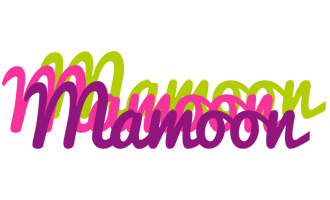 Mamoon flowers logo